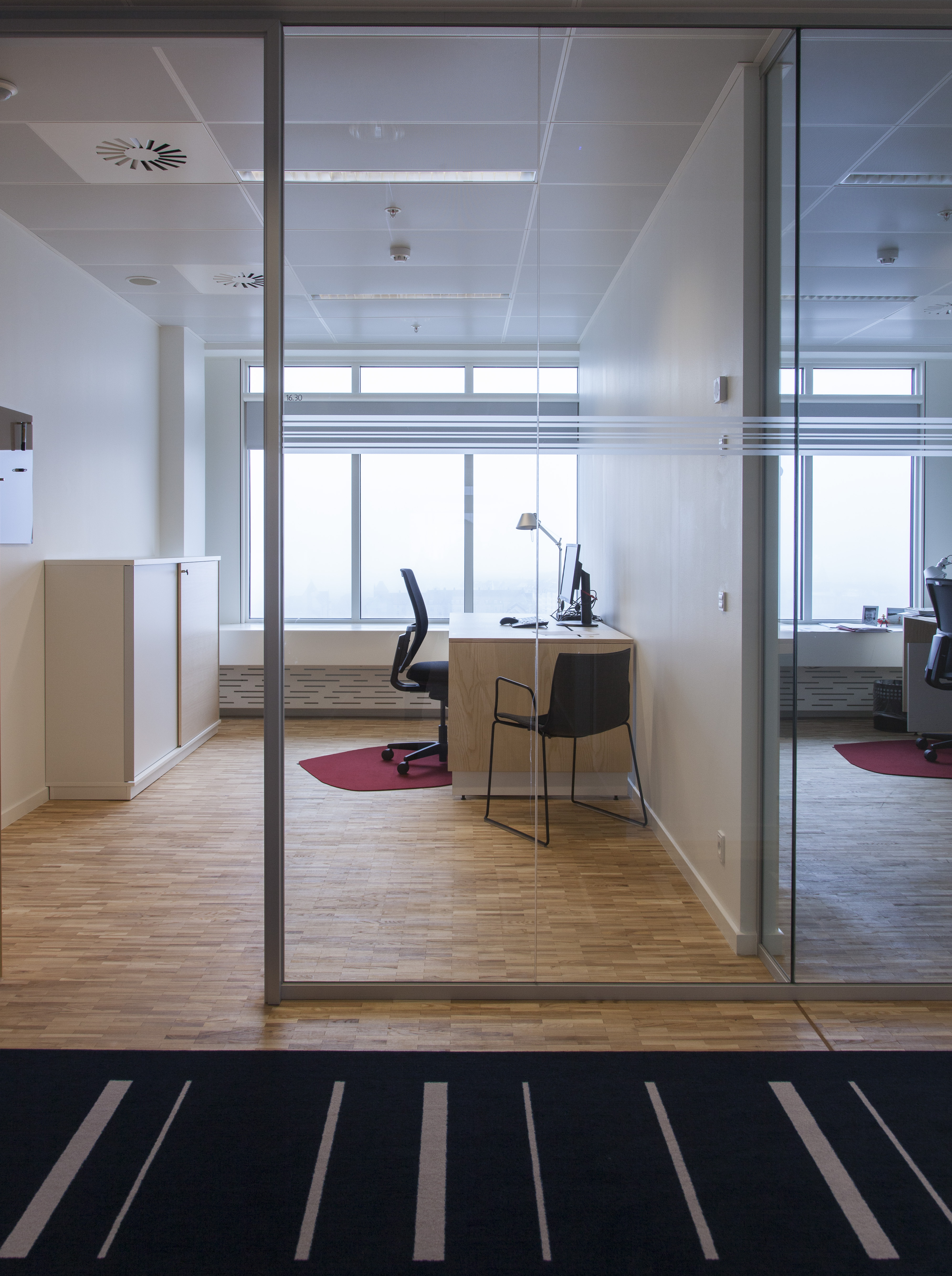 Bech Bruun -1.bordskærm i filt